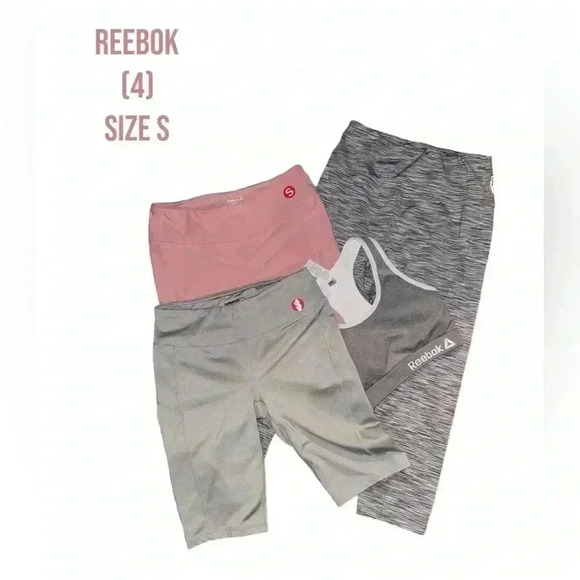 Reebok athletic wear bundle includes 4 pieces, 3-brand new